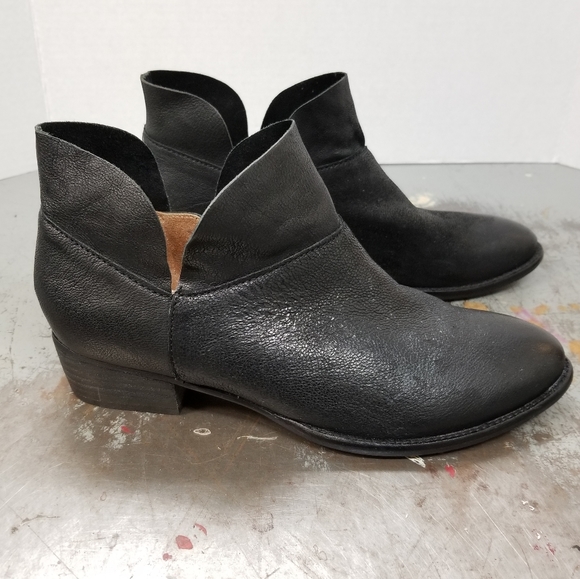 soft leather booties